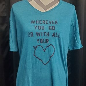 Tee shirt hand painted